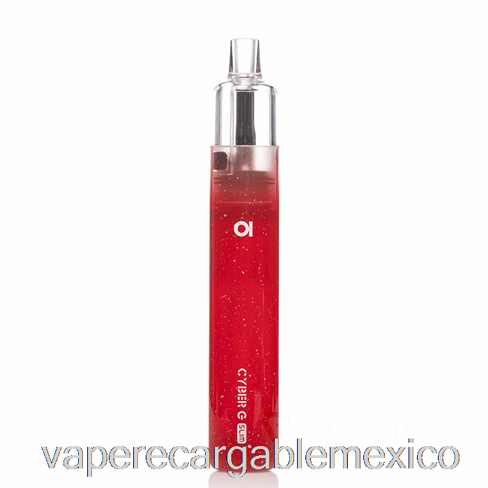 Vape Recargable Aspire Cyber G Slim Pod System Rojo